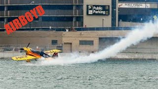 Matt Hall Skims Water  Red Bull Air Race Qualifying 2010 [upl. by Boylan]