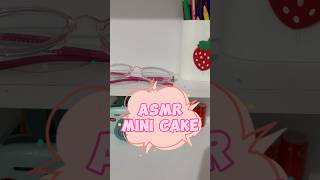 ASMR Mini Cake asmr cake dough [upl. by Enyak512]