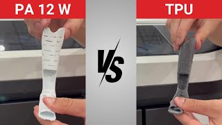 Comparing a PA12 White and TPU Material Prosthetic Boot [upl. by Phelgen]