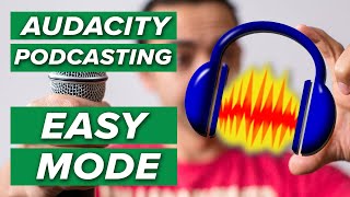 How to Record and Edit a Podcast in Audacity Complete Tutorial [upl. by Drawdesemaj]