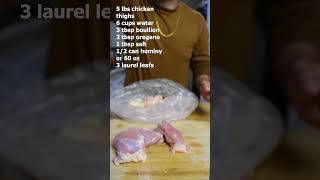 How to make chicken Pozole Rojo [upl. by Nohsav]