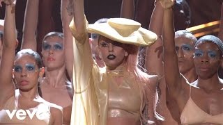 Lady Gaga  Born This Way Live from The GRAMMYs on CBS [upl. by Ricky]