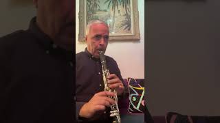 Larghetto by Haendel 913 Clarinet B♭ Selmer lygeros music clarinet learn shorts like [upl. by Lesna]