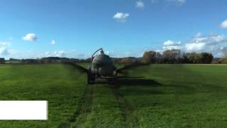 Swivelling slurry spreaders by Moscha single DUO and TRIO spreader [upl. by Assenej387]