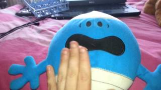 fisher price toys really funny mr men talking mr bump soft toy character [upl. by Sallad]