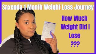 SAXENDA WEIGHT LOSS JOURNEY 1 Month Update saxenda weightloss weightlossjourney [upl. by Nnarefinnej]