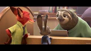 Zootopia  The sloth scene in hindi [upl. by Renell]