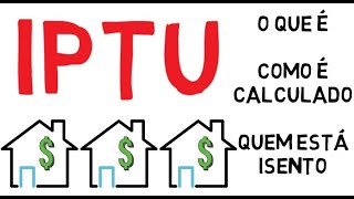 IPTU tudo sobre o IMPOSTO PREDIAL TERRITORIAL URBANO [upl. by Ulick]