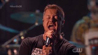 Imagine Dragons Sing quotNaturalquot Live in Concert Las Vegas 2018 Iheart Radio HD 1080p [upl. by Avle]