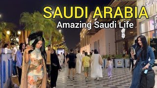 Modern Saudi Arabia night view in Bollywood Saudi Arabia Gulf duet gulflife riyadh kingdom [upl. by Haas]