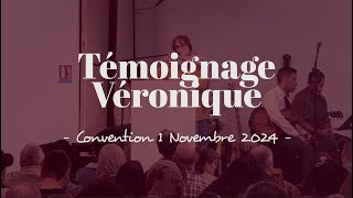 Témoignage Véronique Vesoul  Convention 1 Novembre 2024 [upl. by Anelahs942]