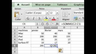 Initiation à Excel 2011  1 Un petit exercice pour commencer [upl. by Kylander]