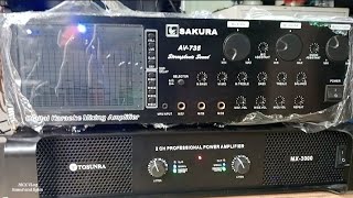 TOSUNRA MX3000 SAKURA 735 AMPLIFIER [upl. by Gustav727]