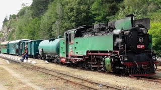 Rhodope Mountain Railway Part 1  forward facing and on train cameras [upl. by Hendrix15]