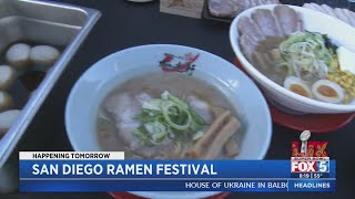 San Diego Ramen Festival takes place this weekend [upl. by Sella]