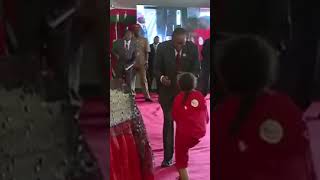 UHURU KENYATTA DANCING [upl. by Nonohcle]