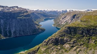 Norway from Above  The incredible South of Fjordnorway  4K [upl. by Coben]