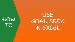 How to Use Goal Seek in Excel [upl. by Harlan664]