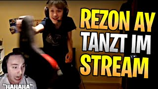 REZON AY TANZT IM STREAM 😂🙆  RASKOLOGY IST ZURÜCK 🤭💪  Fortnite Highlights [upl. by Aleb]