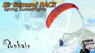 RCParagliding Cefics PunkAir Sir Edmund RACE Spring Sunsetflights [upl. by Block]