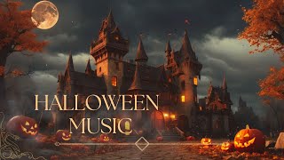 Cozy Halloween Castle at Night 🎃 3 Hours of Relaxing Autumn Music and Sounds [upl. by Ogirdor]