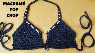 MACRAME TOP CROP [upl. by Ttenaej]