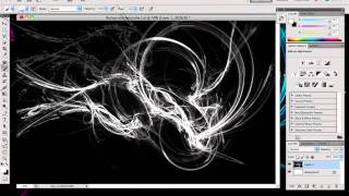 Photoshop Tutorial Abstract art Easy [upl. by Ruosnam]