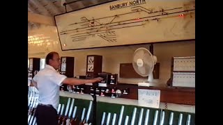 Working Banbury North Signalbox [upl. by Enelram123]