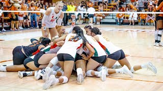 Miami vs Stanford  2024 Womens College Volleyball Nov 01 2024 [upl. by Ilrak]