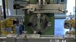 Sprimag Piston Coating Machine I Kolben Siebdruckmaschine [upl. by Puff]