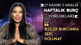 Nurcan Vecigün ile 27 Kasım 3 Aralık Haftası Burç Yorumları [upl. by Nissie886]