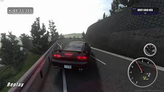 Touge Shakai  Enna Skyline  Downhill  Day  240SX Turbo [upl. by Adnolehs539]