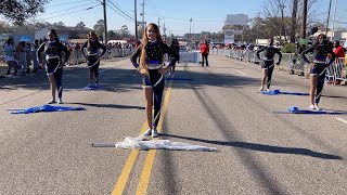 Sidney Lanier Poets High School Flagline 2023 Lacey Boyd New Year’s Day Parade In Montgomery Alabama [upl. by Oric145]