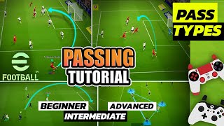 eFootball 2025  Passing Tutorial  Xbox  Playstation [upl. by Raffo]