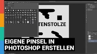 Eigene Pinsel in Photoshop erstellen  QuickTipp [upl. by Granlund]