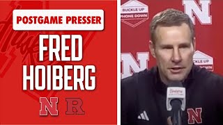 Nebraska basketball head coach Fred Hoiberg talks senior night win over Rutgers I Husker Hoops I GBR [upl. by Anoek798]