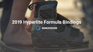 2019 Hyperlite Formula Wakeboard Bindings [upl. by Arawaj]