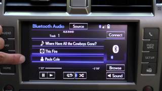 2014 Lexus GX 460 Enform Infotainment Review [upl. by Eiralam]