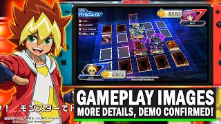 NEW GAMEPLAY IMAGES YuGiOh Rush Duel Nintendo Switch Game DEMO Confirmed New Details amp More [upl. by Aduhey]