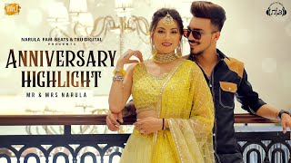 Anniversary Highlight  Mr Mrs Narula  Reet Narula  Sam Narula  Guntaj  Latest Punjabi Song 2021 [upl. by Mirabel923]