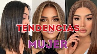 CORTES DE MODA 2024 MUJER  😱✂️ TENDENCIAS EN CABELLO [upl. by Ocirne]