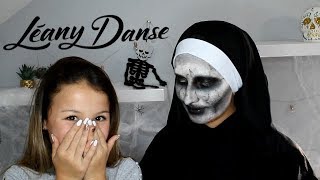 THE NUN VALAK HALLOWEEN 2018 LA NONNE  Make up tutorial by LEANYDANSE [upl. by Aracahs]