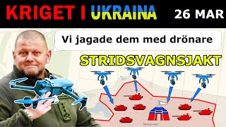 26 Mar Ukrainska Drönare SKAPAR KAOS PÅ RYSK BAS  Kriget i Ukraina förklaras [upl. by Tonye574]