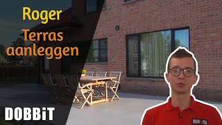 Roger  Terras aanleggen [upl. by Alleuqram]