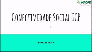 Procuração Eletrônica Conectividade Social ICP [upl. by Radferd]