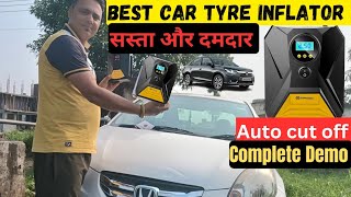 Best tyre inflator for car in india 2024  tyre inflator for car  go mechanic car tyre inflator [upl. by Esej503]