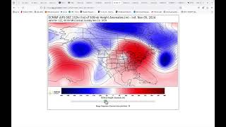 Nov 5 2024 Cutoff Lows Dominant Pacific High Open Gulf  Multiple Fall Storm Systems [upl. by Christie]