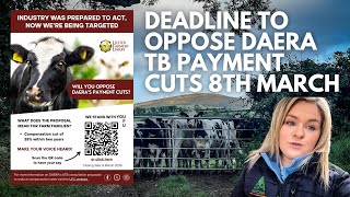 Deadline to OPPOSE Daera TB Payment Cuts [upl. by Sharlene]