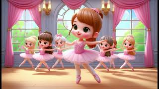 Ballerina Dance  Graceful and Fun Song for Kids [upl. by Annadiane310]