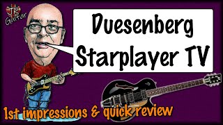 Duesenberg Starplayer TV First Impressions Quick Review [upl. by Demahum]